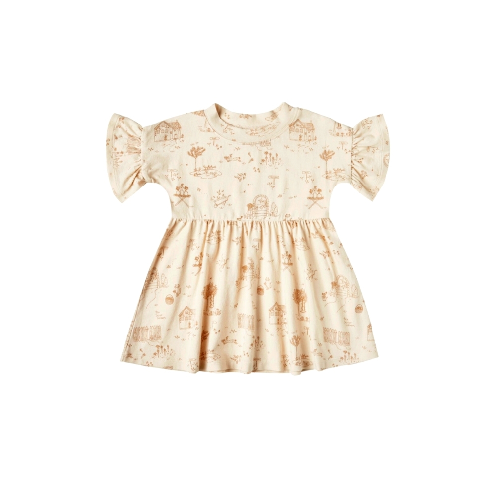 Rylee + Cru Secret Garden babydoll Dress nwt!
